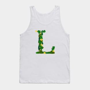 Illustrated letter - L Tank Top